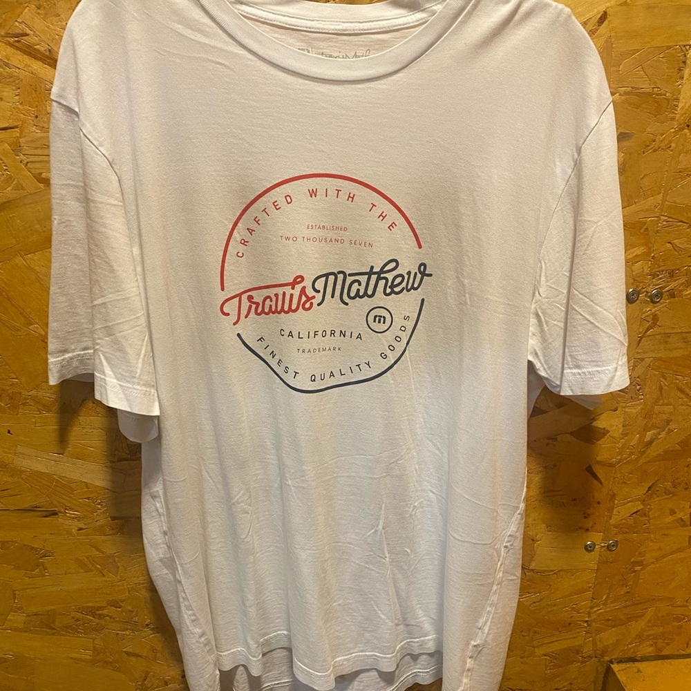Travis Mathew Classic White tee